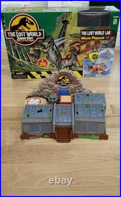 The Lost World Jurassic Park Lab Micro Playset B Hasbro 1997 Complete with Box