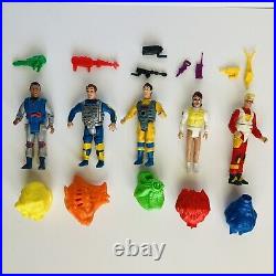 The Real Ghostbusters Screaming Heroes Complete Vintage Toy Set Kenner 1989