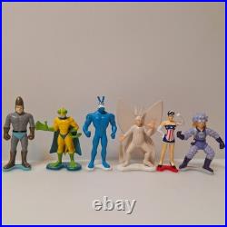 The Tick Vintage Toy / Comic Lot Bandai Super Hero Action Figure 1990s Books VTG