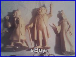 The WIZARD OF OZ PLAYSET FIGURES LOT (10) MARX TOYS MGM 1967 LAND OF OZ RARE SET