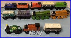 Thomas The Train Vintage Wooden Toy Lot 29 Total Pieces