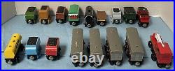 Thomas The Train Vintage Wooden Toy Lot 29 Total Pieces