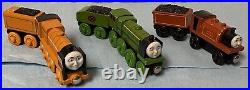Thomas The Train Vintage Wooden Toy Lot 29 Total Pieces