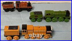 Thomas The Train Vintage Wooden Toy Lot 29 Total Pieces