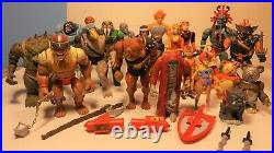 Thundercats LJN Vintage Toy Lot 20+ figures RARE! Lion-O, WilyKat, Lynx-O, etc USA