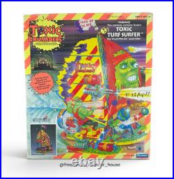 Toxic Crusaders Toxic Turf Surfer 1991 Vintage Toy Sealed Contents (CIB)