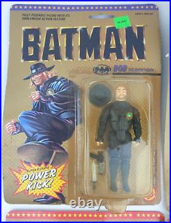 Toy Biz DC Batman Figures Lot Bob The Goon/ Joker/Riddler/Robin 5 1989 VTG NOC