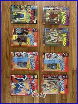 Toy-Biz Lot Of 8 The Uncanny X-Men Figures, Vintage