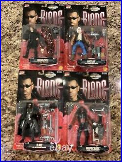 Toy Biz Marvel 48080 Collector Editions Blade Figures Complete Set NEW 1997 VTG