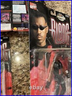 Toy Biz Marvel 48080 Collector Editions Blade Figures Complete Set NEW 1997 VTG