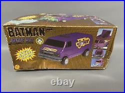 Toy Biz VINTAGE 1990 Batman Joker Van Factory Sealed In original Box