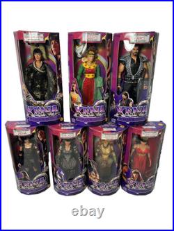 Toy Biz Xena Warrior Princess 12 Inch Action Figure Lot of 7 Vintage 1999