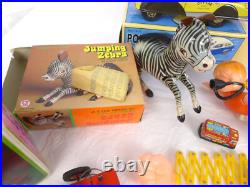 Toy Figure lot windup 70's 80's 90's China Taiwan Korea tin litho plastic