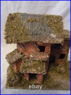 Toy Landscape House for Elastolin or Lineol for Figures Vintage German #WithU
