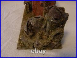 Toy Landscape House for Elastolin or Lineol for Figures Vintage German #WithU