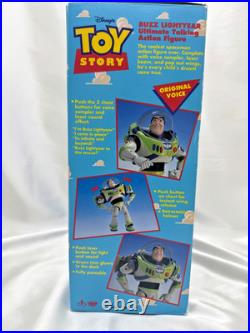 Toy Story 1 Buzz Lightyear Ultimate Talking Action Figure Vintage Edition 1995