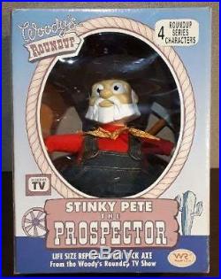 Toy Story Prospector Figure Plush Doll Roundup Rare Young Epoch vintage Disney