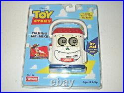 Toy Story Talking Mr. Mike VTG Vintage NEW and White, 1996 RARE Various Talk