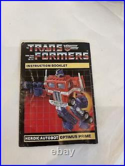 Transformer G1 Optimus Prime 1980 Takara Vintage Toy