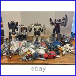 Transformers Lot G1 Vintage Action Figures Parts Repair Custom Toy Robots