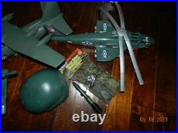 Ultimate Battle Aircraft Carrier planes figures A Tim Mee Toy Co. Giant Ship