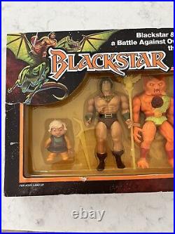 VERY RARE Galoob Blackstar ORIGINAL Vintage 1983 COMPLETE TOY SET TAPED