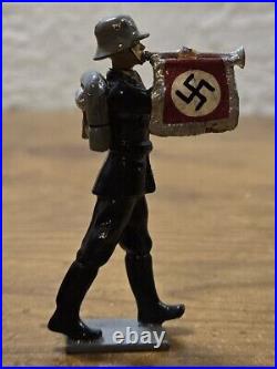 VERY RARE Hiriart 8 Pc. WWII German Soldier Lead Figures, EXCELLENT COND, Preown