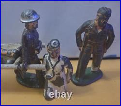 VINTAGE 1930s/40s MANOIL/BARCLAY (36 PC.) LEAD SOLDIER DIME STORE TOY LOT