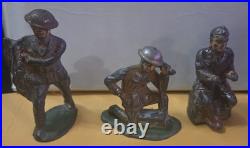 VINTAGE 1930s/40s MANOIL/BARCLAY (36 PC.) LEAD SOLDIER DIME STORE TOY LOT