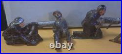 VINTAGE 1930s/40s MANOIL/BARCLAY (36 PC.) LEAD SOLDIER DIME STORE TOY LOT