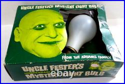 VINTAGE 1964 Uncle Fester's Mystery Light Bulb withBox Addam's Family FilmwaysWOW