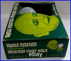 VINTAGE 1964 Uncle Fester's Mystery Light Bulb withBox Addam's Family FilmwaysWOW VINTAGE 1964 Uncle Fester's Mystery Light Bulb withBox Addam's Family FilmwaysWOW