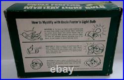 VINTAGE 1964 Uncle Fester's Mystery Light Bulb withBox Addam's Family FilmwaysWOW