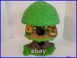 VINTAGE 1975 GENERAL MILLS KENNER TREE TOTS FAMILY TREE HOUSE PLAYSET With FIGURES