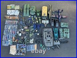 VINTAGE 1980's Hasbro GI Joe Vehicles & 30+ Figures And Accessories Lot