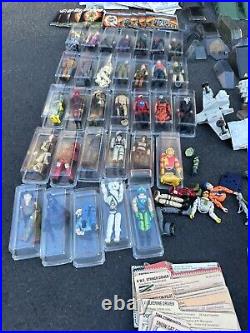 VINTAGE 1980's Hasbro GI Joe Vehicles & 30+ Figures And Accessories Lot