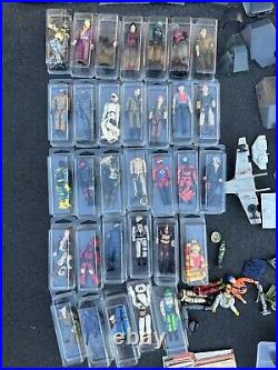 VINTAGE 1980's Hasbro GI Joe Vehicles & 30+ Figures And Accessories Lot