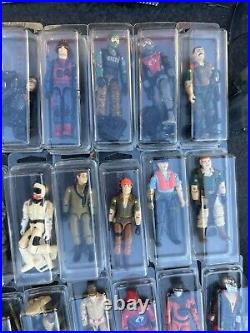 VINTAGE 1980's Hasbro GI Joe Vehicles & 30+ Figures And Accessories Lot