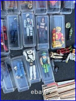 VINTAGE 1980's Hasbro GI Joe Vehicles & 30+ Figures And Accessories Lot