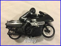 VINTAGE 1980s Extremely Rare GLASSLITE STREET HAWK Friction Toy Figure Brazil