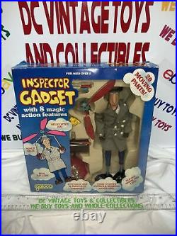 VINTAGE 1983 Galoob 12-15 INSPECTOR GADGET action Figure Toy Doll COMPLETE