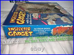 VINTAGE 1983 Galoob 12-15 INSPECTOR GADGET action Figure Toy Doll COMPLETE