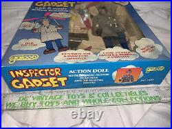 VINTAGE 1983 Galoob 12-15 INSPECTOR GADGET action Figure Toy Doll COMPLETE