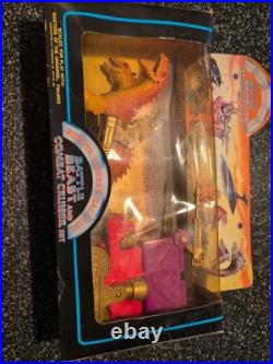 VINTAGE 1984 IMPERIAL TOY ROBOTS, LASERS & GALAXIES Battle Beast And Combat Cruis