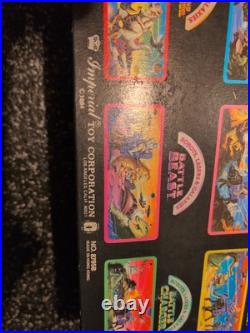 VINTAGE 1984 IMPERIAL TOY ROBOTS, LASERS & GALAXIES Battle Beast And Combat Cruis