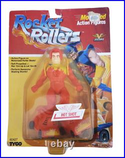 VINTAGE 1987 TYCO ROCKET ROLLERS Hot Shot RARE ACTION FIGURE TOY (M3)