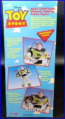 VINTAGE 1995 Disney's Toy Story Ultimate Talking Action Buzz Lightyear Brand NEW