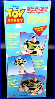 VINTAGE 1995 Disney's Toy Story Ultimate Talking Action Buzz Lightyear Brand NEW