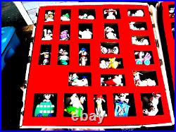 VINTAGE 1996 McDONALDS 101 DALMATIONS COMPLETE TOY FIGURE COLLECTION With BOX