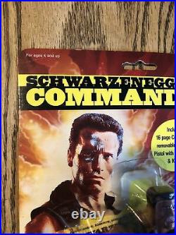 VINTAGE ARNOLD SCHWARZENEGGER 1985 COMMANDO Figure By Diamond toy maker Rare